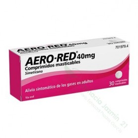 AERO RED 40 MG COMPRIMIDOS MASTICABLES , 30 COMPRIMIDOS